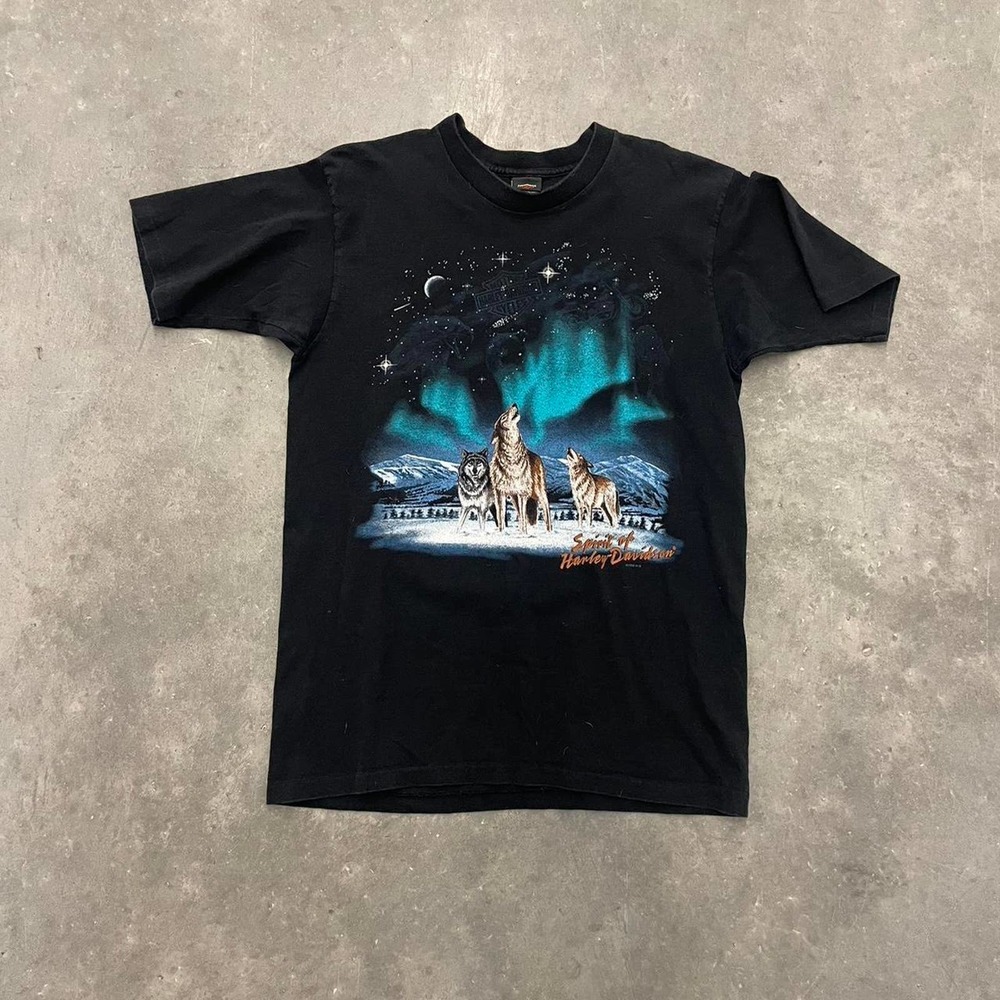Harley-Davidson 1996 Wolf Shirt